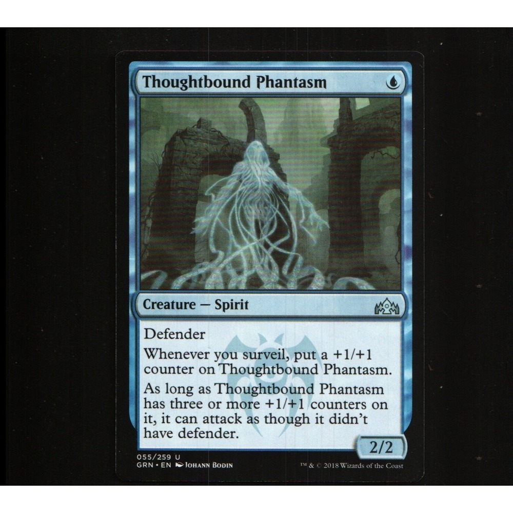 MTG Guilds of Ravnica Thoughtbound Phantasm Foil 055/259 NM